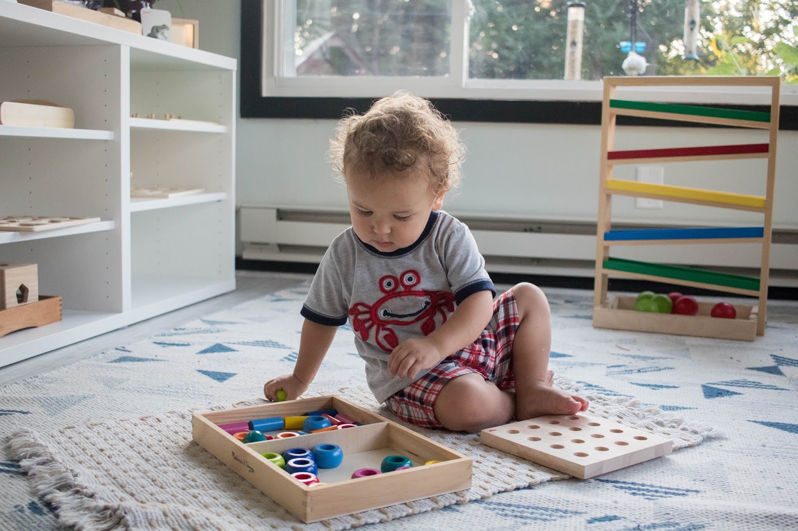 montessori material at home